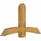 Ekena Millwork Bellingham Rough Sawn Timber Gable Bracket, Western Red Cedar, 60"W x 35"H x 6"D x 6"F, 14/12 Pitch GBW060X35X0606BEL00RWR - alternate 4